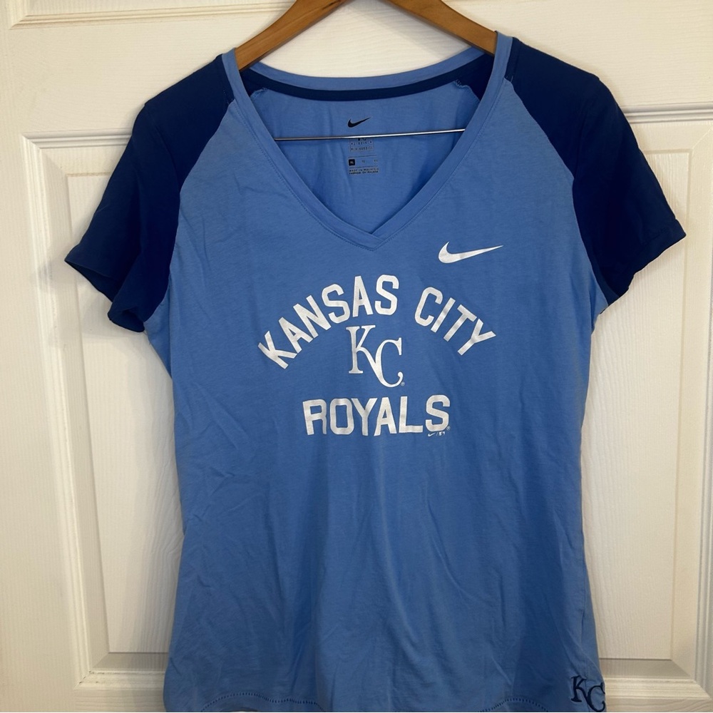 Nike Women's Blue Kansas City Royals Tee